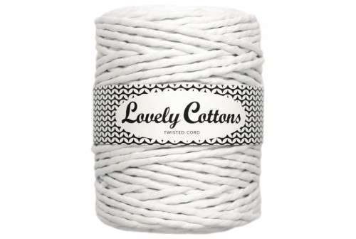 Bialy sznurek bawelniany do makramy skrecany 5mm Lovely Cottons.jpg