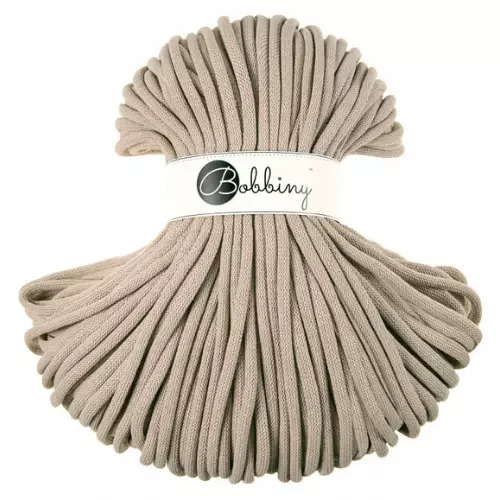 bezowy sznurek do makramy bobbiny 9 mm jumbo.webp
