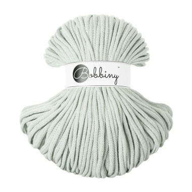 Zielony Jasny pleciony 5 mm Bobbiny sznurek bawełniany do makramy