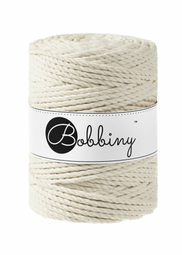 Natural 3ply Macrame Rope 100m 5mm