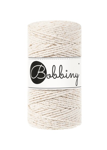 Golden Natural 3ply Macrame Rope 3mm 100m