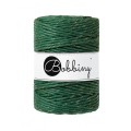 Zielony lesny zloty Golden pine green sznurek skrecany 5mm do makramy Bobbiny.jpg