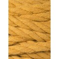 musztardowy mustard sznurek potrojnie skrecany 3PLY 9 mm do makramy Bobbiny.jpg