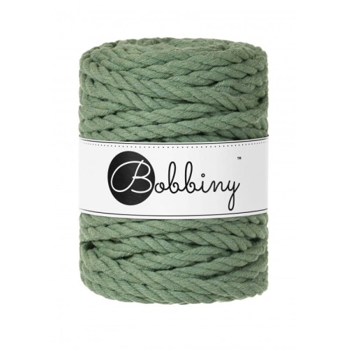 szalwia eucalyptus green sznurek bawelniany potrojnie skrecany 3PLY 9mm do makramy Bobbiny.jpg