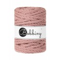 rozowe zloto blush sznurek bawelniany potrojnie skrecany 3PLY 9mm do makramy Bobbiny.jpg
