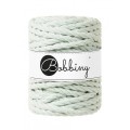 jasny zielony milky green sznurek bawelniany potrojnie skrecany 3PLY 9mm do makramy Bobbiny.jpg