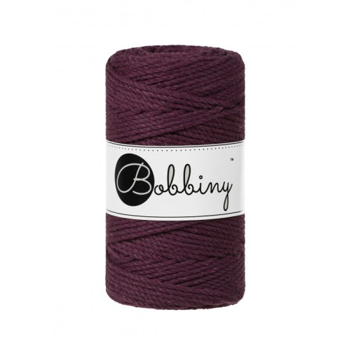 jezyna blackberry sznurek bawelniany potrojnie skrecany 3PLY 3mm do makramy Bobbiny.jpg