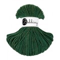 sznurek bawelniany pleciony 3mm Bobbiny junior Zielony Lesny Zloty.jpg