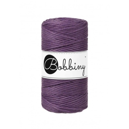 Sznurek skrecany do makramy 3mm Bobbiny Fioletowy.jpg