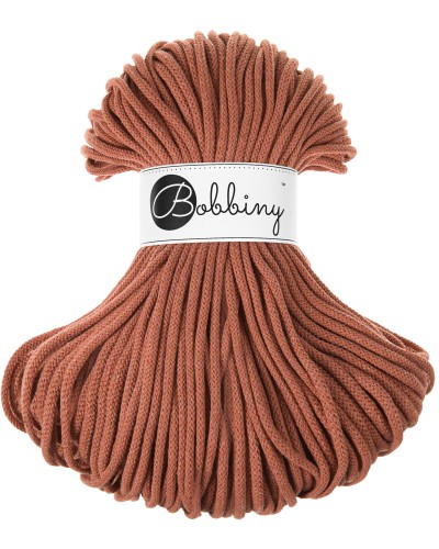 Terracotta cotton cord 5mm 100m