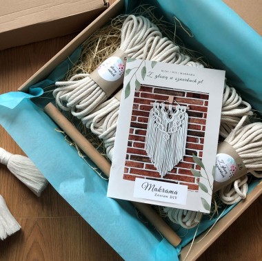 Zestaw DIY - Makrama ścienna