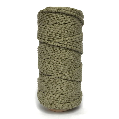 oliwkowy sznurek do makramy 5 mm.webp